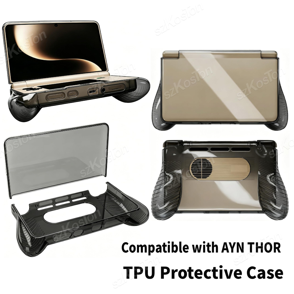 Gaming Console Latest - เคสป้องกัน TPU สำหรับ AYN ธอร์คอนโซลมือถือ ฝาครอบนุ่มกันกระแทกพร้อมด้ามจับ